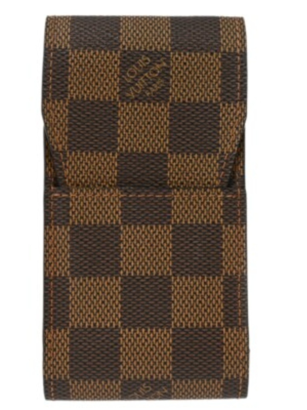 Louis Vuitton Brown Damier Ebene Lipgloss Etc Holder